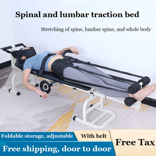 Multifunctional Supine Traction Board For Lumbar Spine Therapy